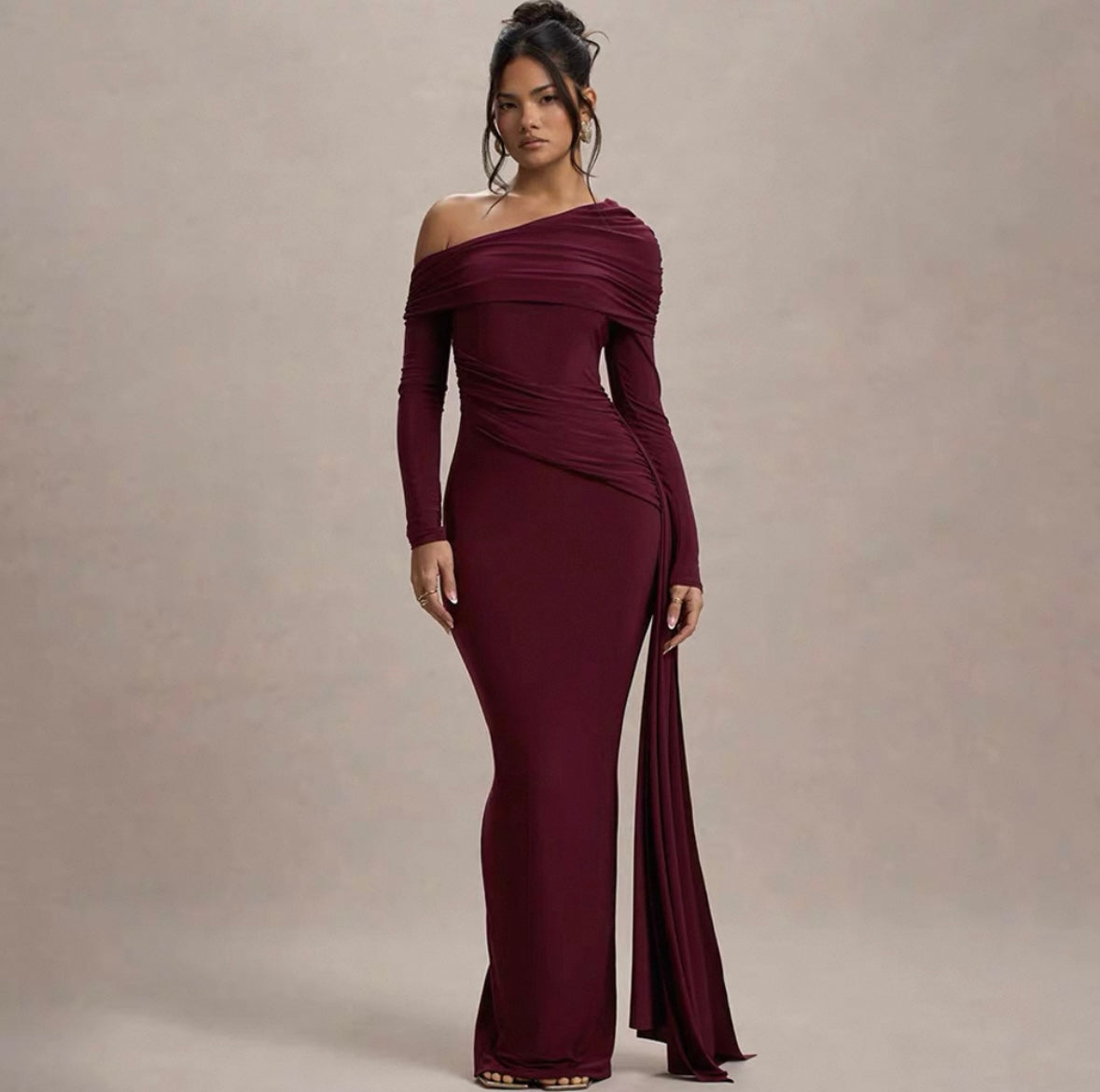 #68 Linora Lang Kleid - Linora