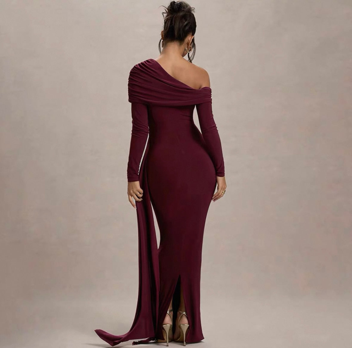 #68 Linora Lang Kleid - Linora