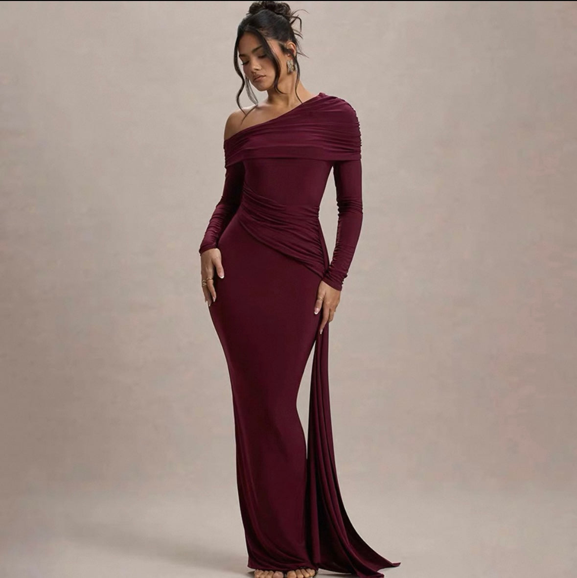 #68 Linora Lang Kleid - Linora