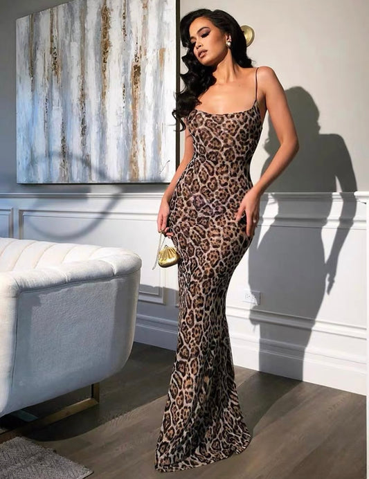 #72 Leoparden Dress