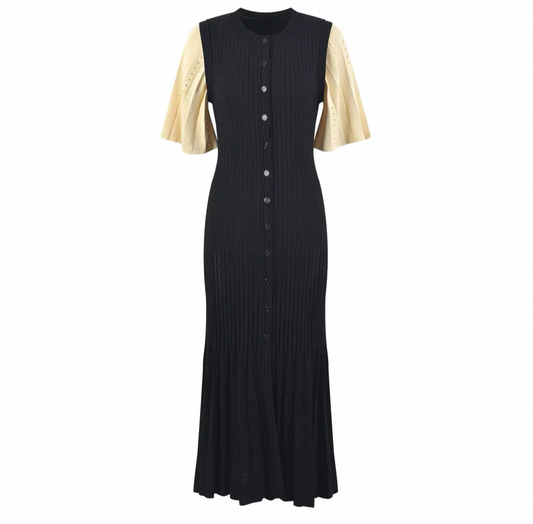 #29 Linora Elegantes Kurzarmkleid