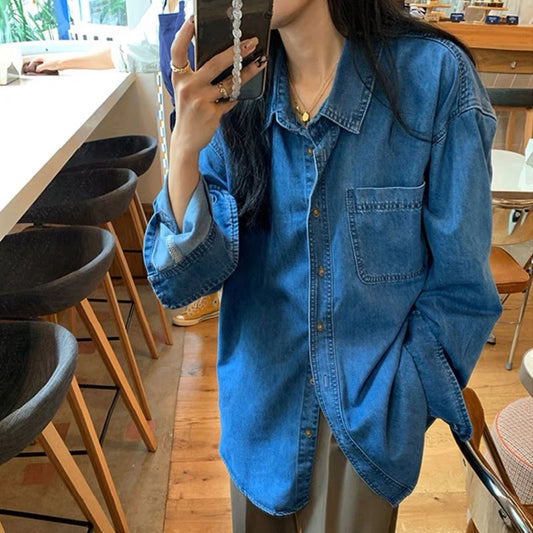 #49 Linora Jeans Oberteil - Linora