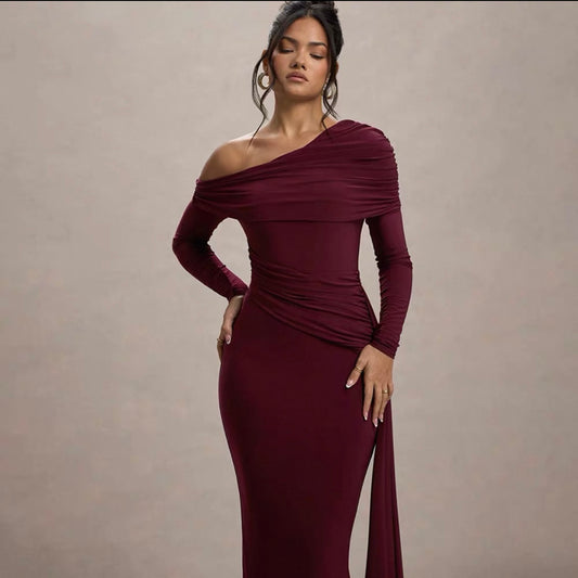 #68 Linora Lang Kleid - Linora