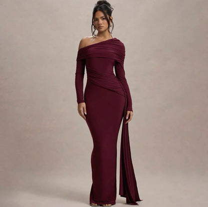 #68 Linora Lang Kleid - Linora