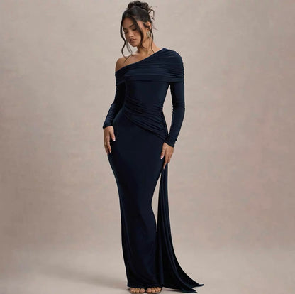#68 Linora Lang Kleid - Linora