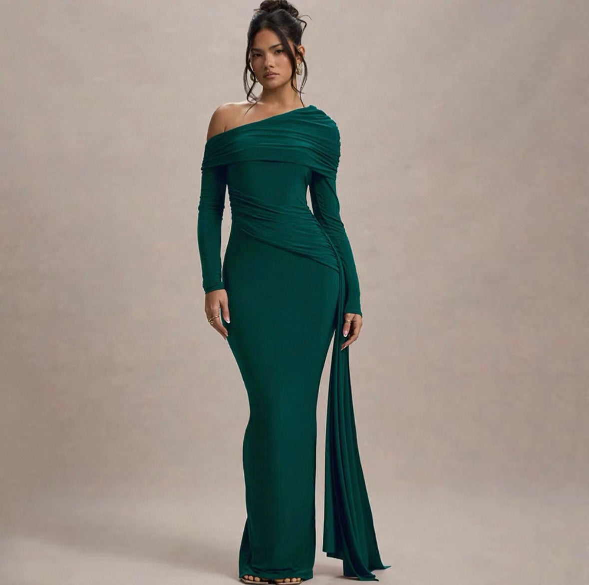 #68 Linora Lang Kleid - Linora