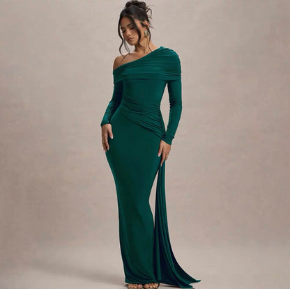 #68 Linora Lang Kleid - Linora